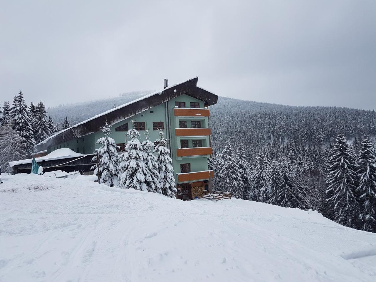Vysokohorský apartmán Cihlářka Pec pod Snezkou Esterno foto